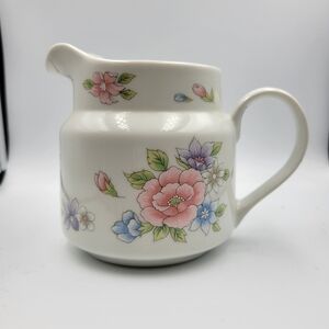 FDTA "Especially For You" Pitcher 1989 Floral Pattern